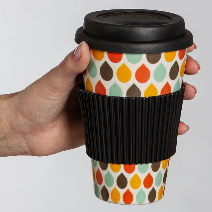 SIKORA CUP3 Coffee to Go Becher 400ml aus nachhaltiger Bambusfaser