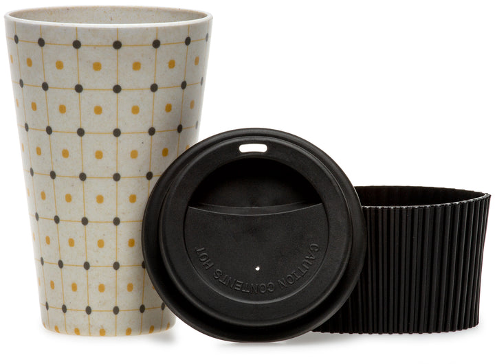 SIKORA CUP3 Coffee to Go Becher 400ml aus nachhaltiger Bambusfaser