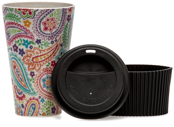 SIKORA CUP3 Coffee to Go Becher 400ml aus nachhaltiger Bambusfaser