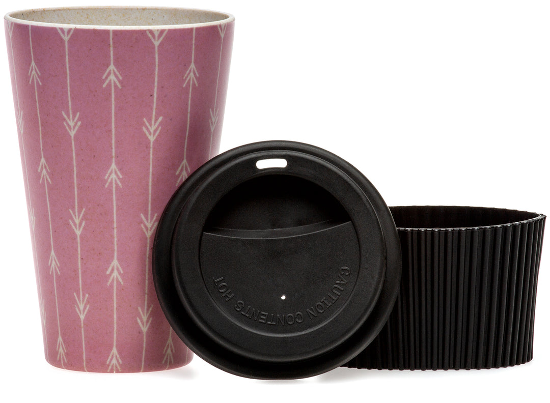 SIKORA CUP3 Coffee to Go Becher 400ml aus nachhaltiger Bambusfaser