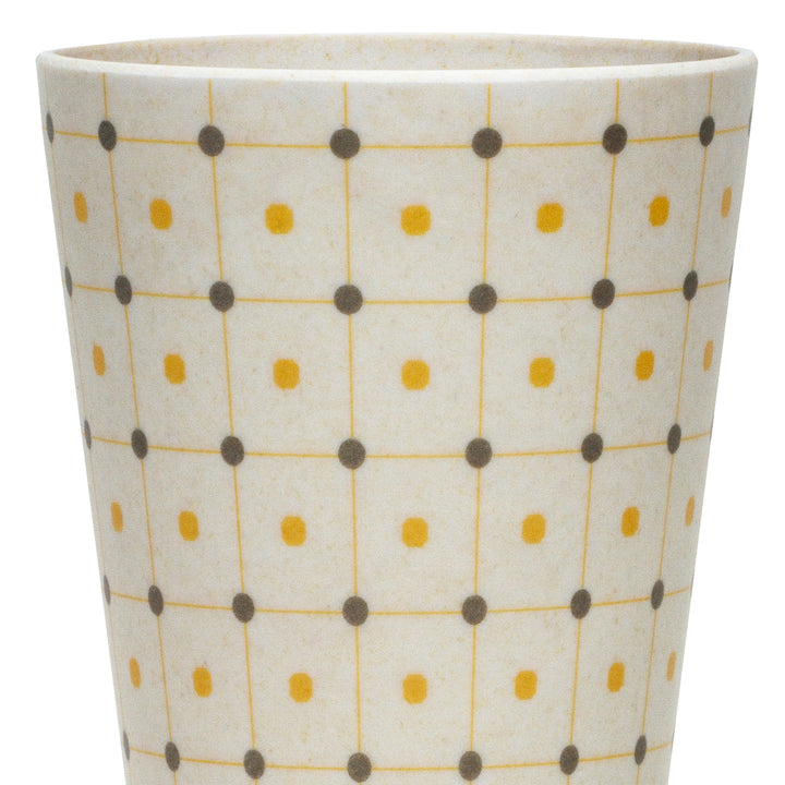 SIKORA CUP1 4er Set Trink- und Saftbecher 400ml aus nachhaltiger Bambusfaser