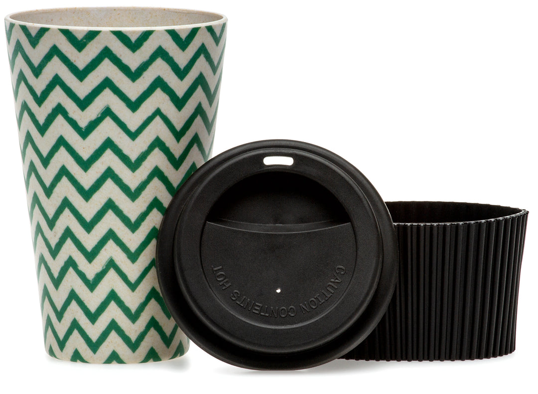 SIKORA CUP3 Coffee to Go Becher 400ml aus nachhaltiger Bambusfaser