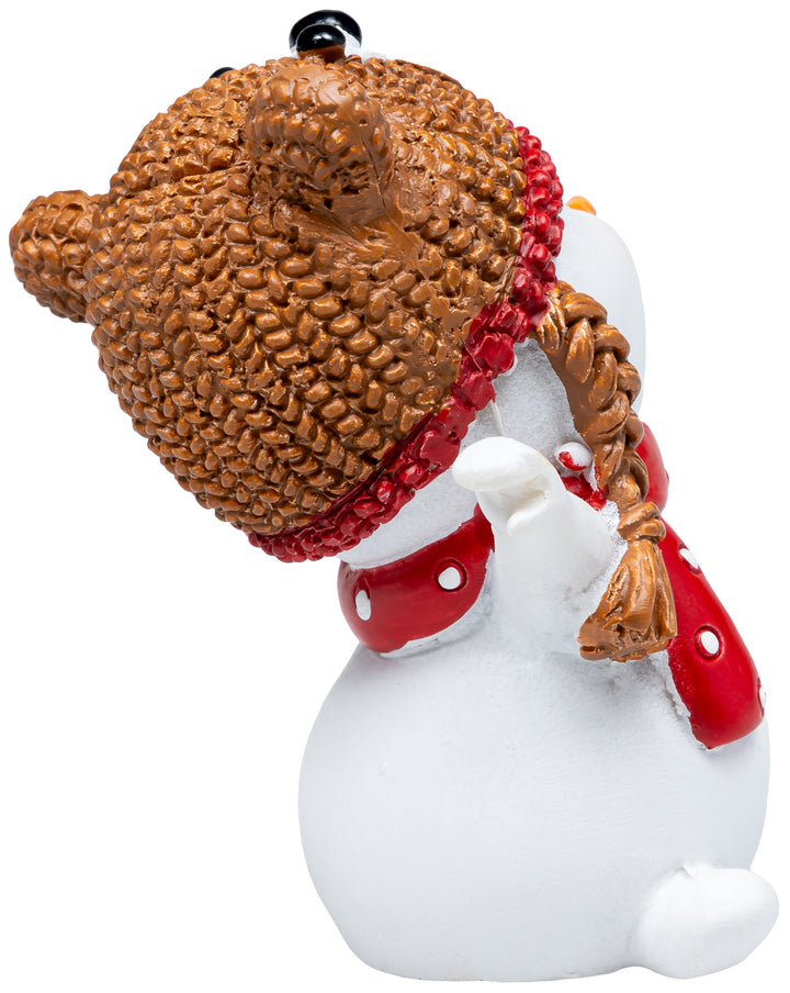 Mini Schneemänner mit Tiermütze
