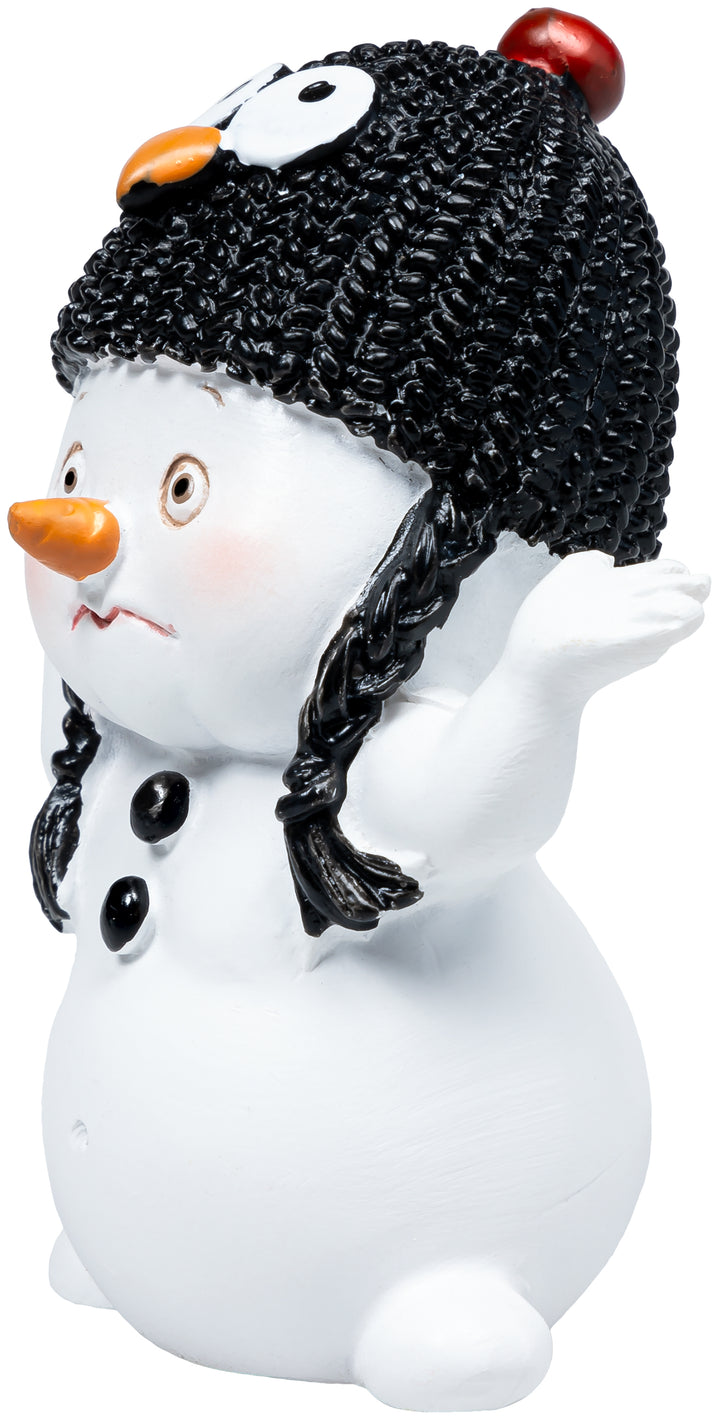 Mini Schneemänner mit Tiermütze