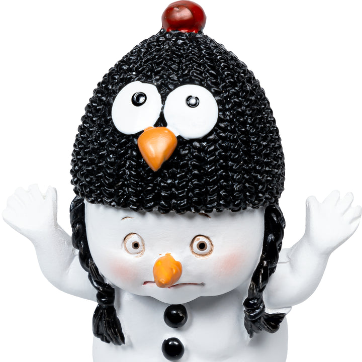 Mini Schneemänner mit Tiermütze