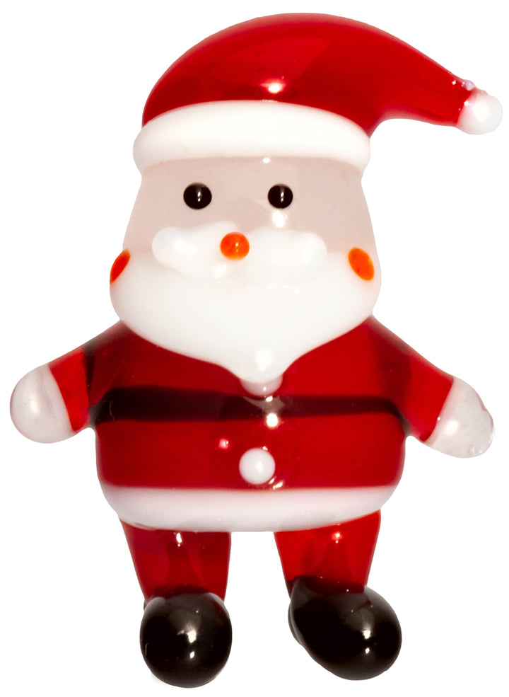 SIKORA 28XS Nikolaus Mini Glasfigur Glaskunst 100% Handmade