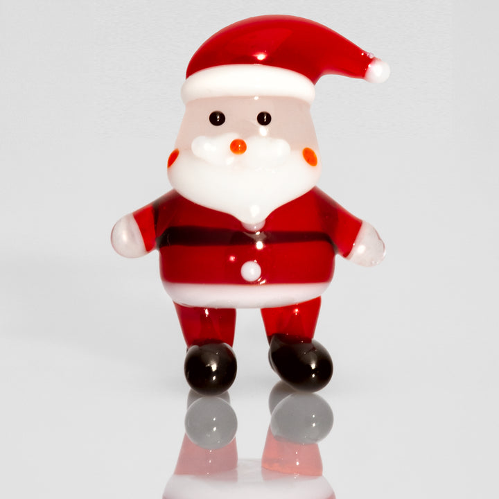 SIKORA 28XS Nikolaus Mini Glasfigur Glaskunst 100% Handmade