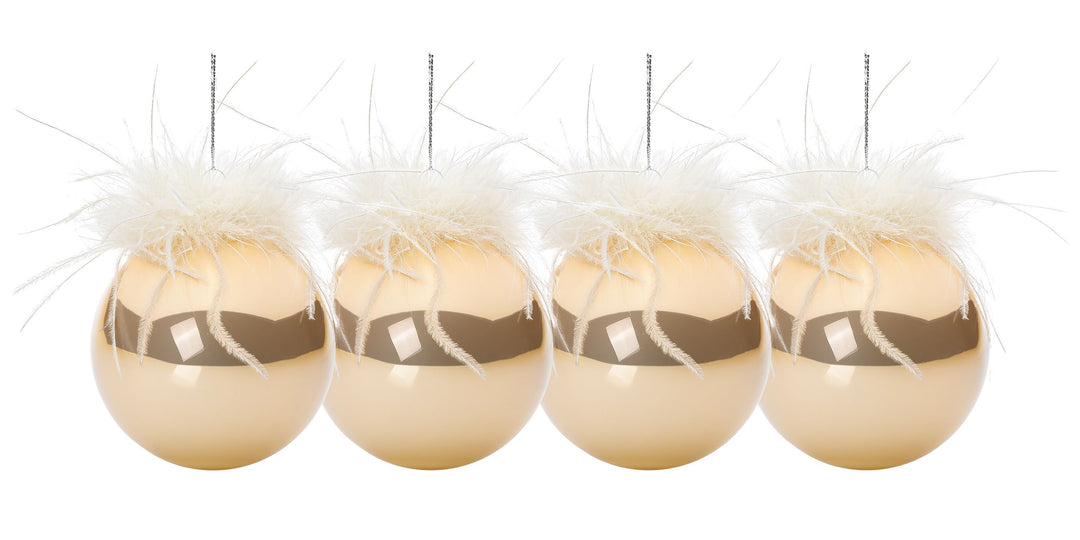 "Highlights" - champagner - 4er-Set