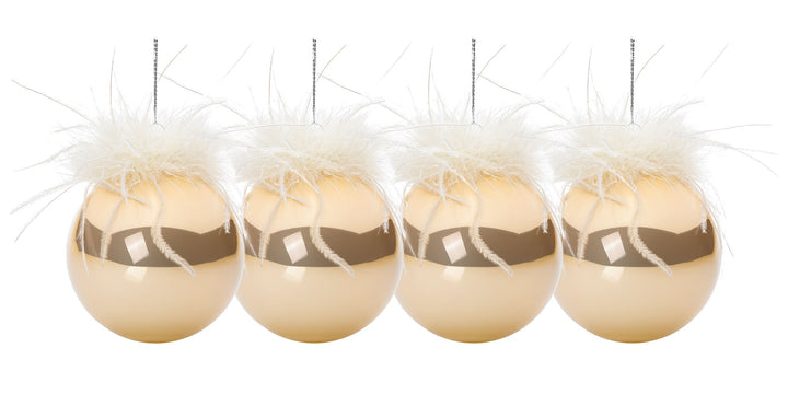 "Highlights" - champagner - 4er-Set