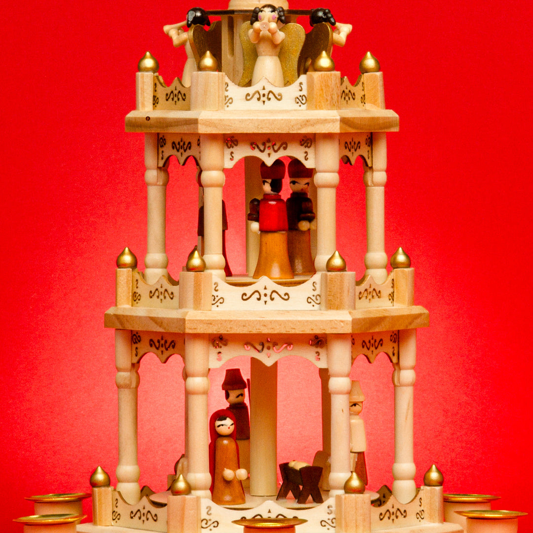 Weihnachtspyramide 3 Etagen No.3
