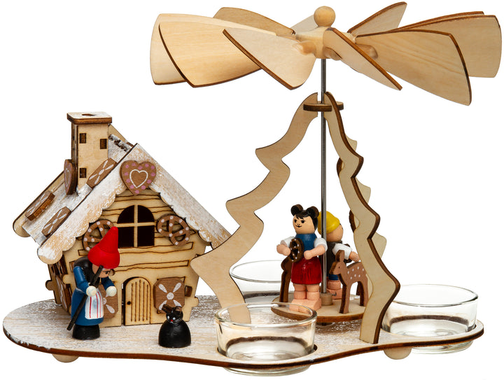 2in1 Räucherpyramide Hexenhaus No.30