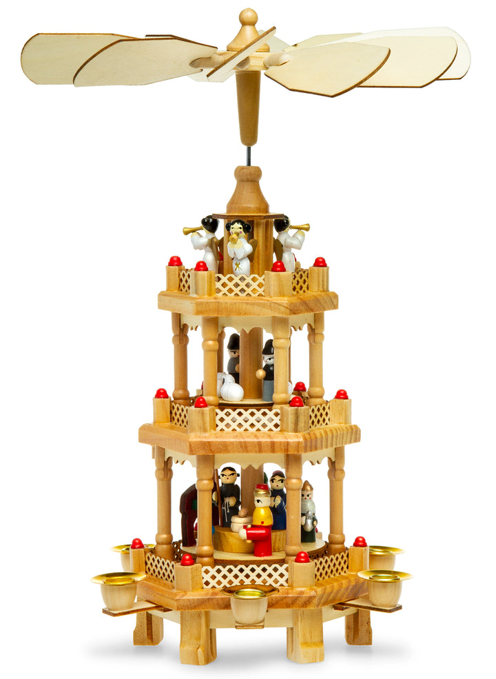Weihnachtspyramide 3 Etagen No.34
