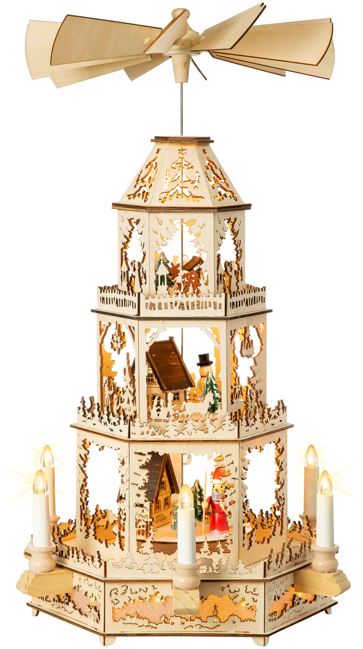 XXL LED Weihnachtspyramide No.37