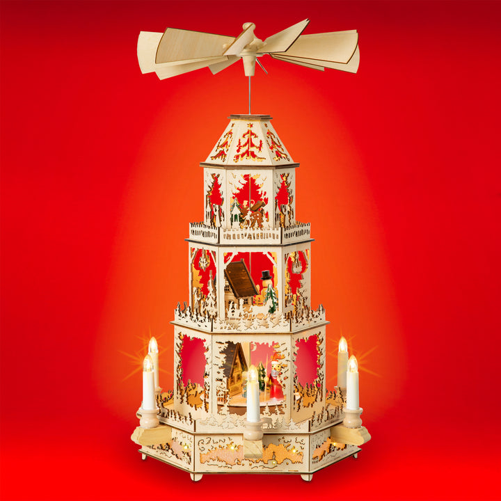 XXL LED Weihnachtspyramide No.37