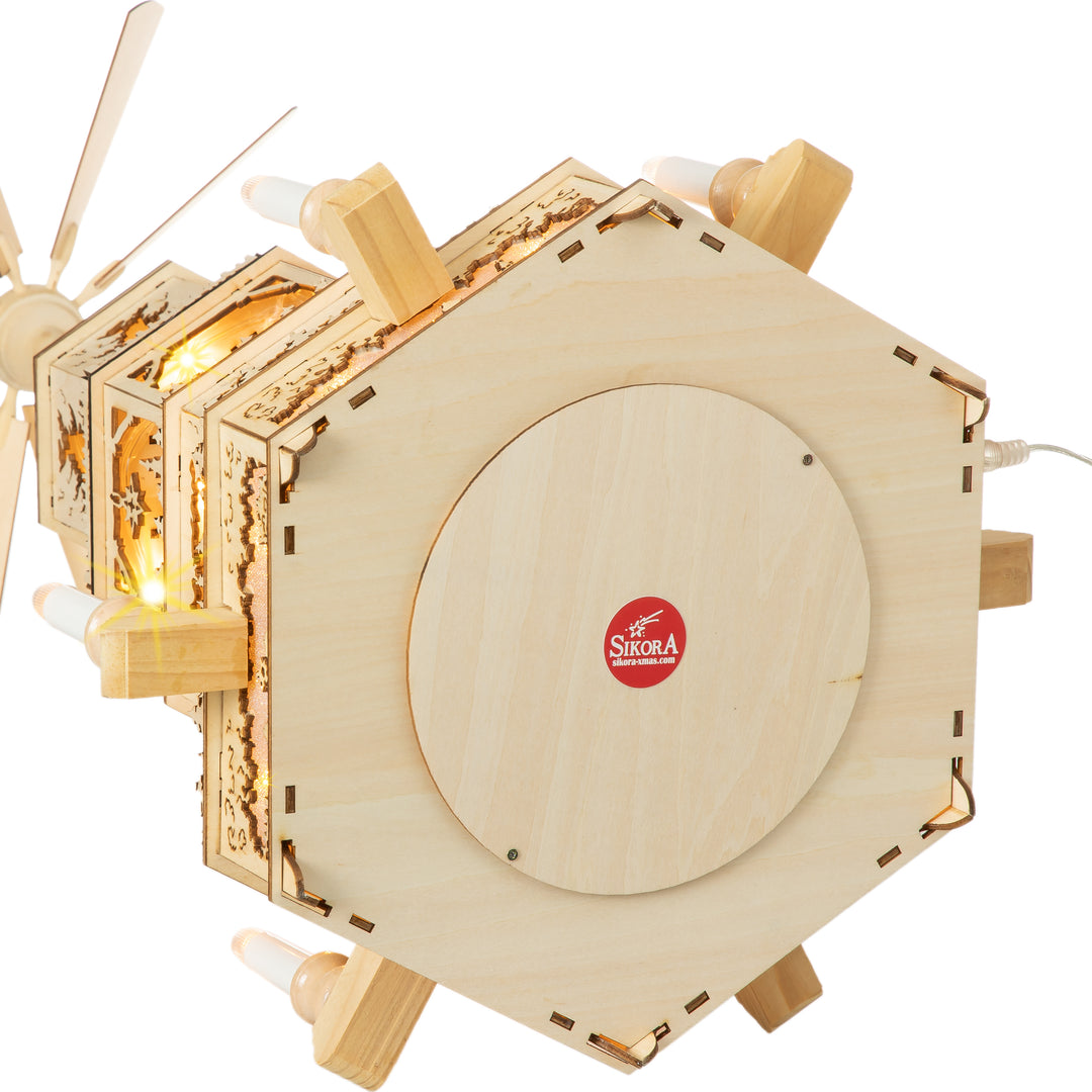 XXL LED Weihnachtspyramide No.37