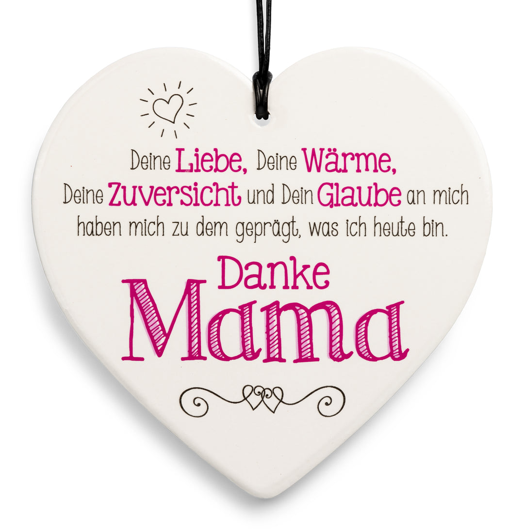Herz mit Botschaften