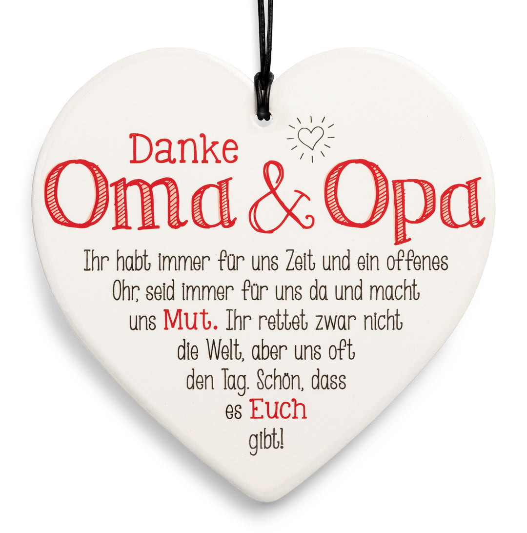 Herz mit Botschaften