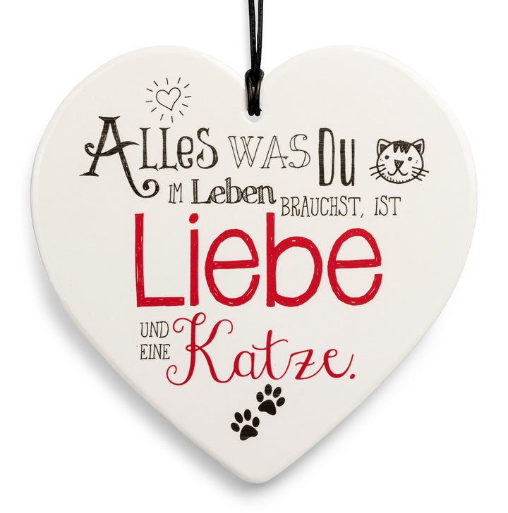 Herz mit Botschaften
