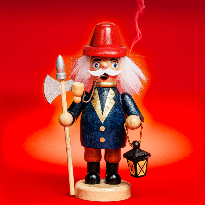 SIKORA RM-L Kleines Räuchermännchen aus Holz Räucherfigur Deko Weihnachtsfigur