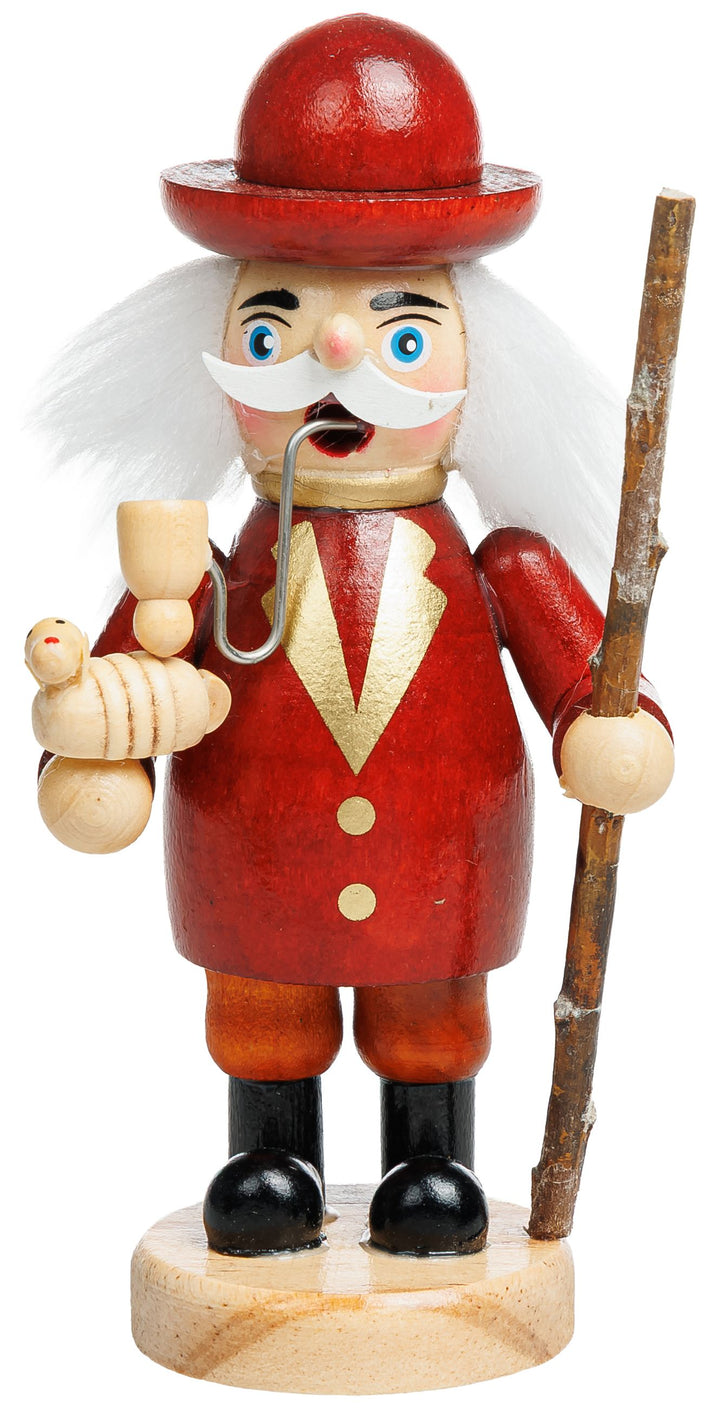 SIKORA RM-L Kleines Räuchermännchen aus Holz Räucherfigur Deko Weihnachtsfigur