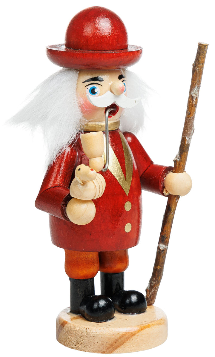 SIKORA RM-L Kleines Räuchermännchen aus Holz Räucherfigur Deko Weihnachtsfigur