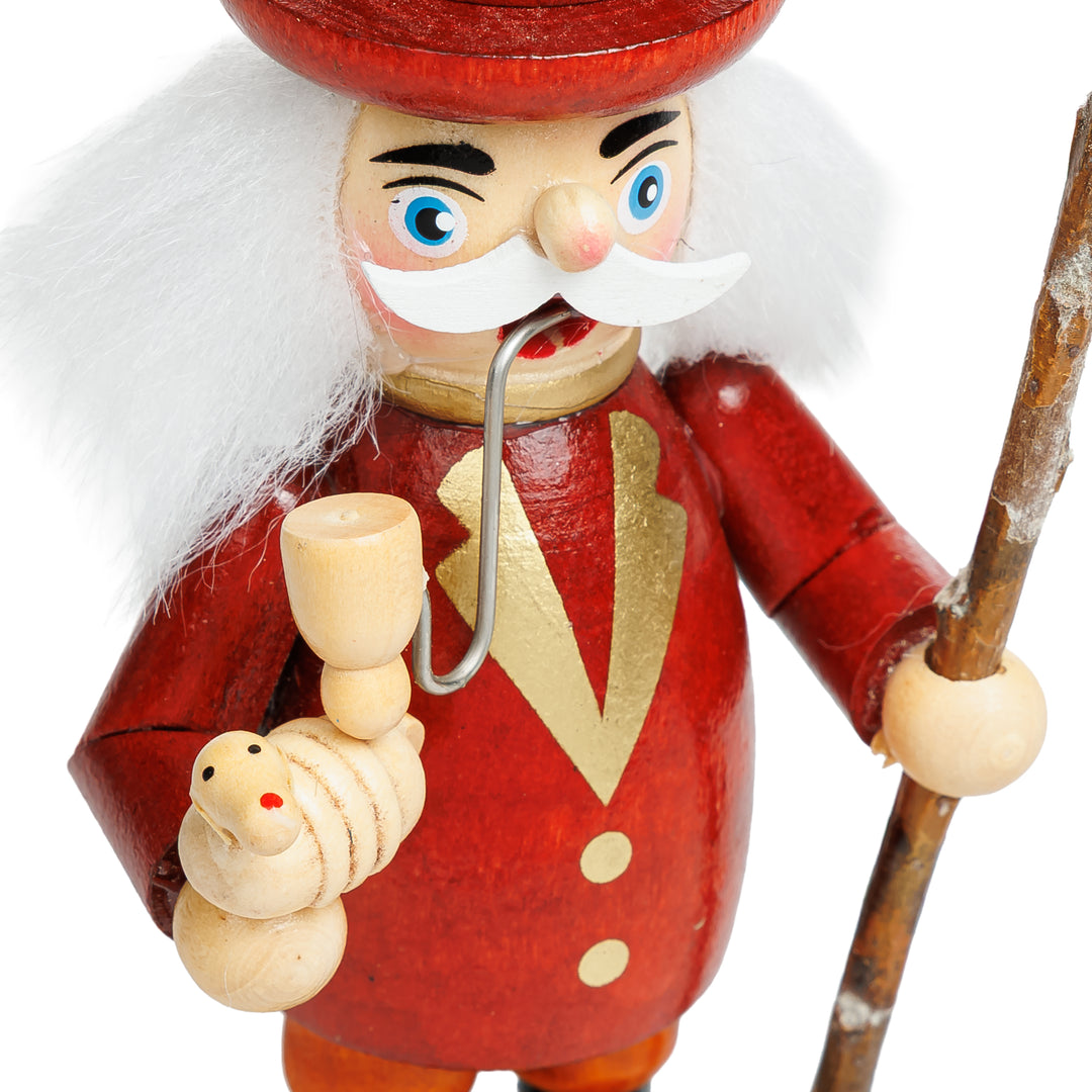 SIKORA RM-L Kleines Räuchermännchen aus Holz Räucherfigur Deko Weihnachtsfigur