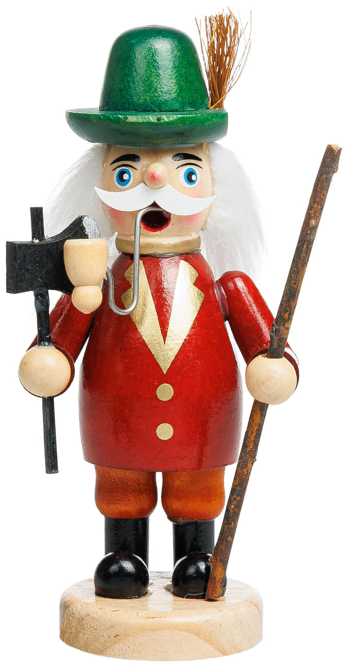 SIKORA RM-L Kleines Räuchermännchen aus Holz Räucherfigur Deko Weihnachtsfigur