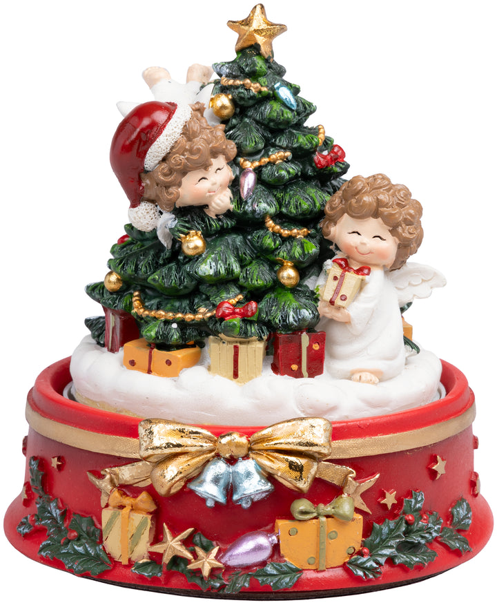 SPIELDOSE ENGEL WEIHNACHTSBAUM - SD12