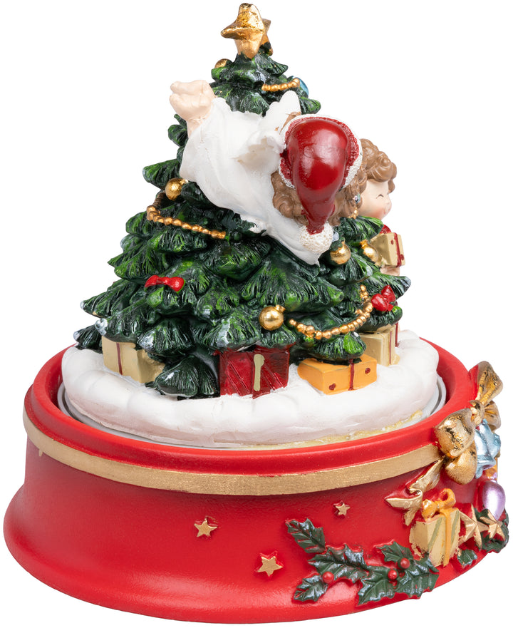 SPIELDOSE ENGEL WEIHNACHTSBAUM - SD12