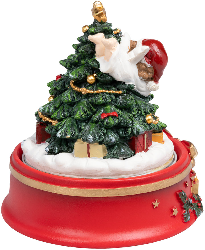 SPIELDOSE ENGEL WEIHNACHTSBAUM - SD12