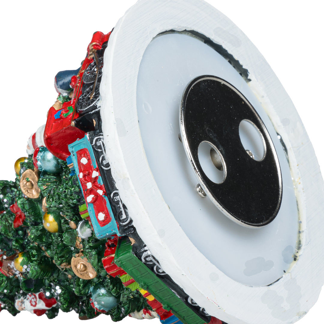 SPIELDOSE WEIHNACHTSBAUM MIT ZUG 13
