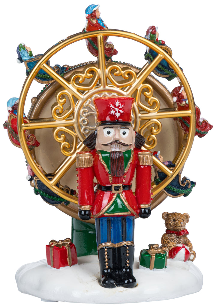 SPIELDOSE RIESENRAD MIT NUSSKNACKER 14