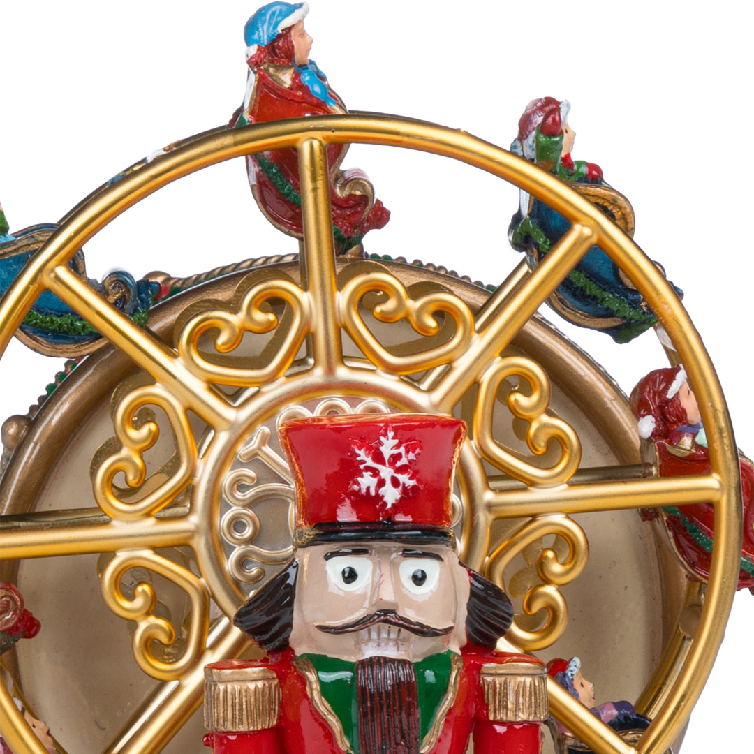 SPIELDOSE RIESENRAD MIT NUSSKNACKER 14