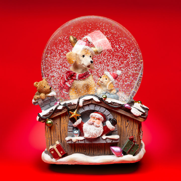 Schneekugel No.20 mit Spieldose