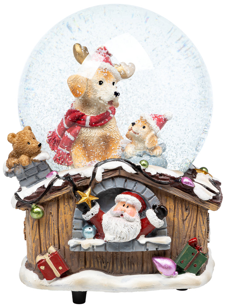 Schneekugel No.20 mit Spieldose