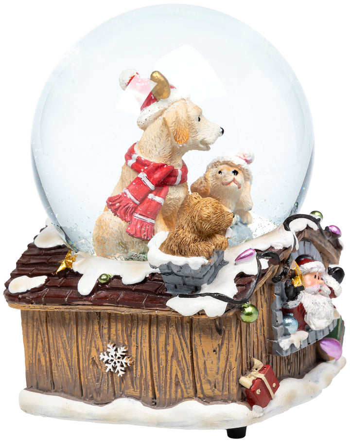 Schneekugel No.20 mit Spieldose