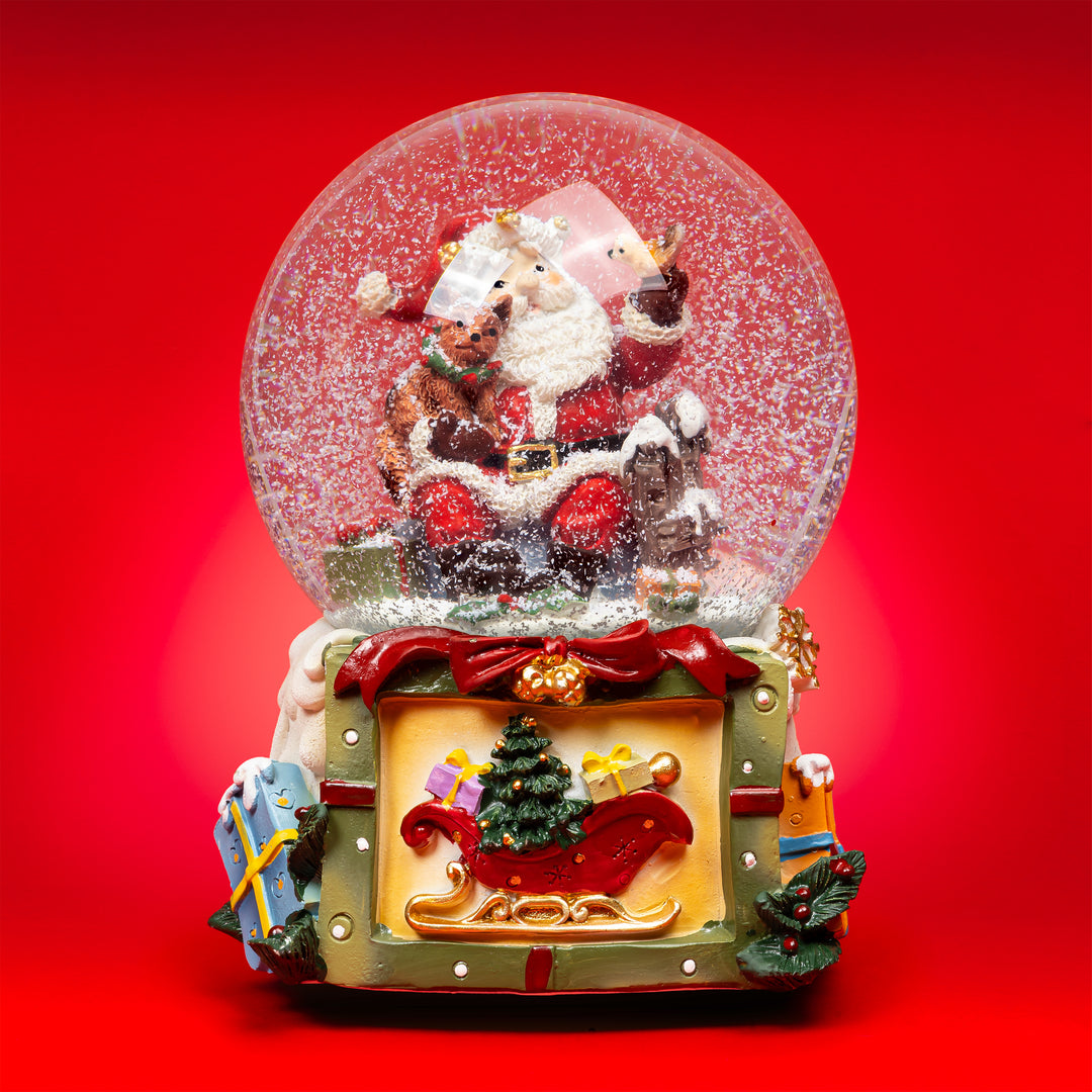 Schneekugel No.21 mit Spieldose