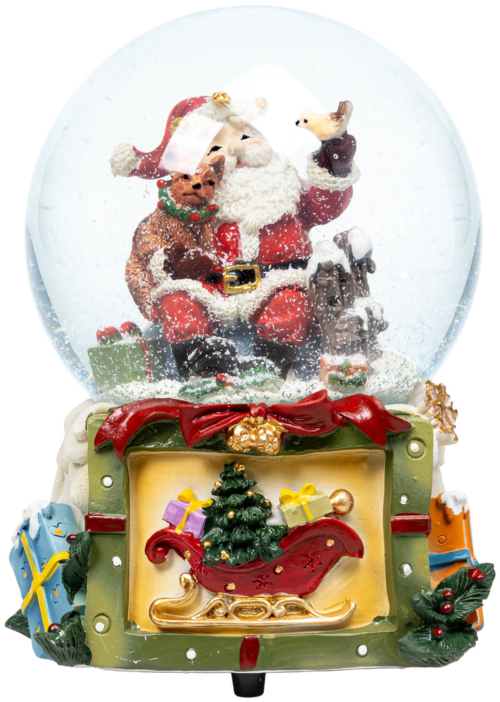 Schneekugel No.21 mit Spieldose