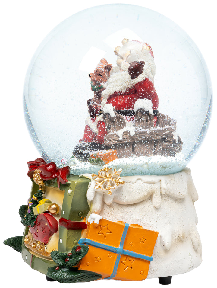 Schneekugel No.21 mit Spieldose