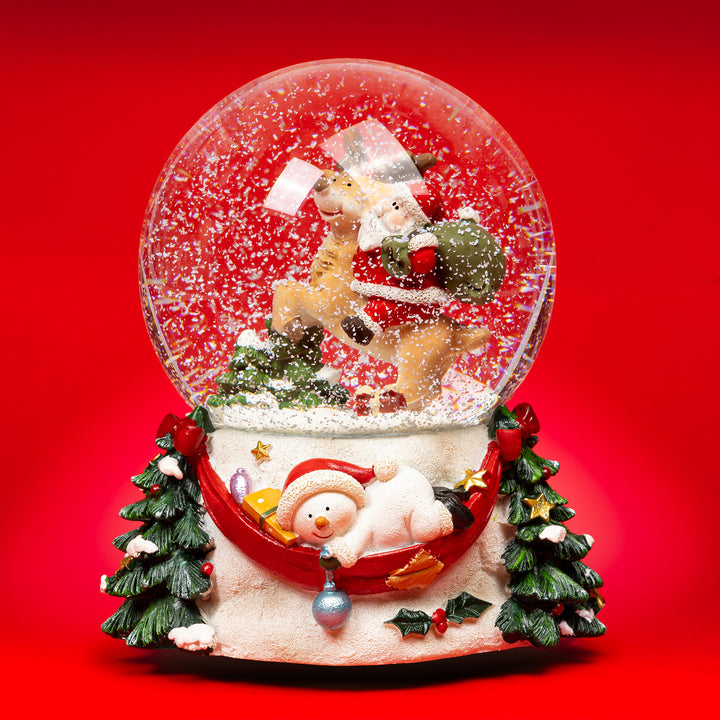 Schneekugel No.36 mit Spieldose