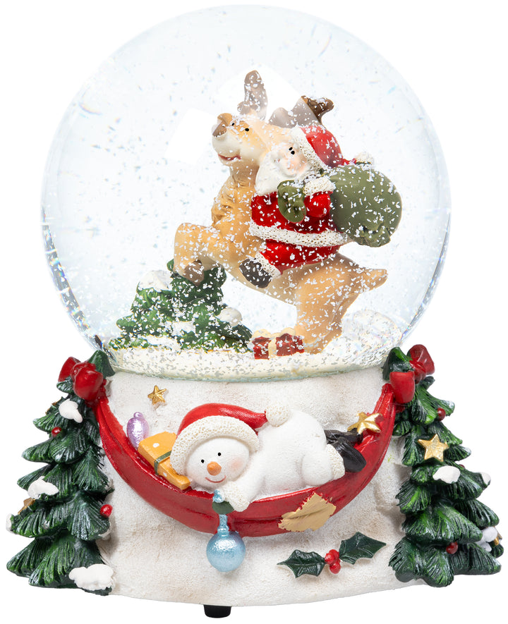 Schneekugel No.36 mit Spieldose