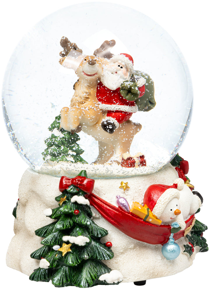 Schneekugel No.36 mit Spieldose