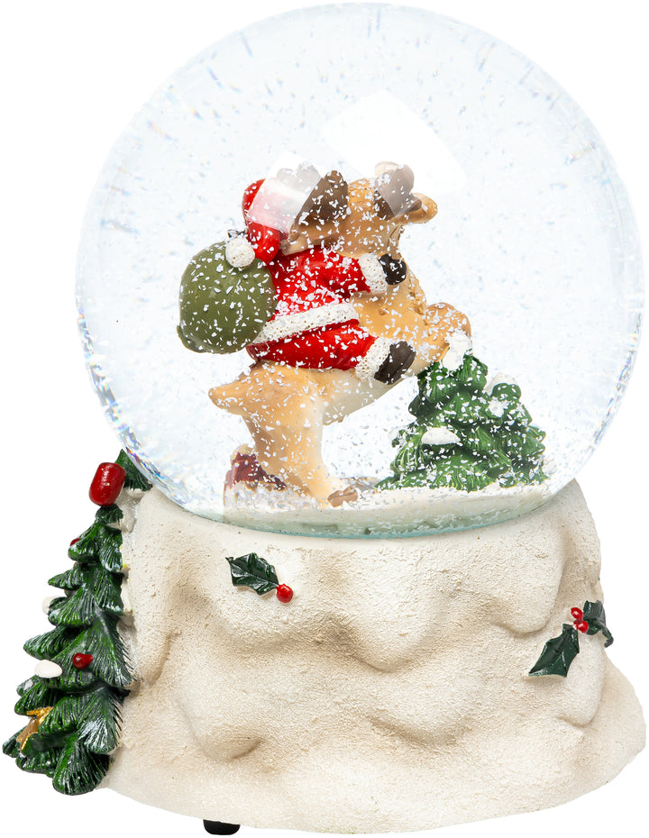 Schneekugel No.36 mit Spieldose