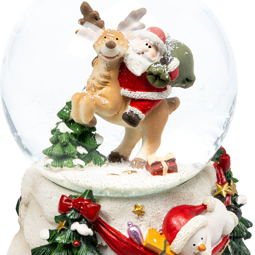Schneekugel No.36 mit Spieldose