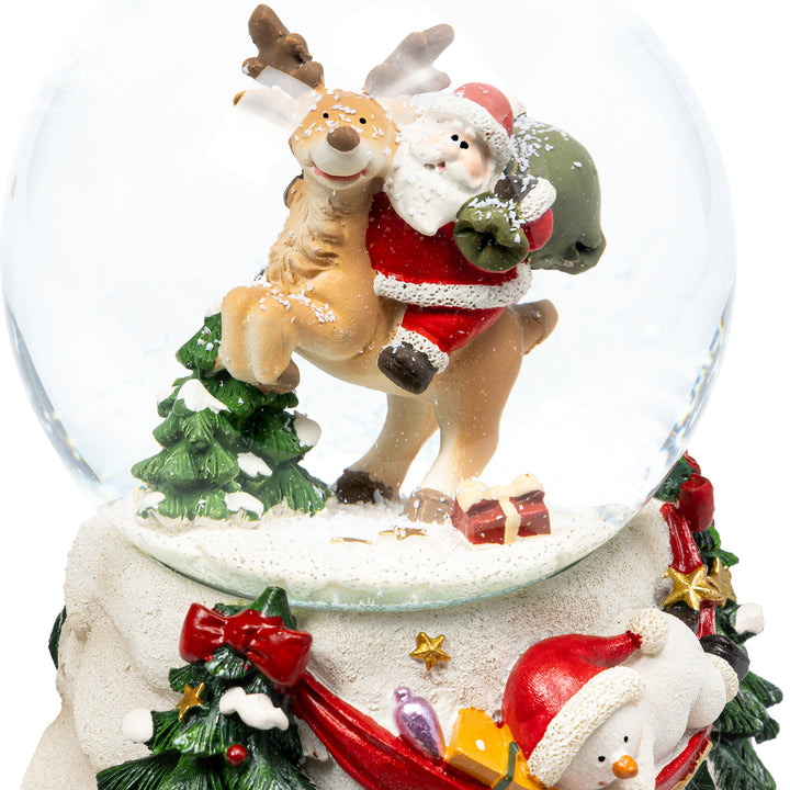 Schneekugel No.36 mit Spieldose